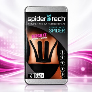 Kineziološki trak SpiderTech HRBET  Pre-Cut 6KOM