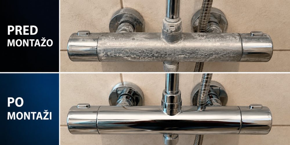 Vodni kamen uničuje pipe in cevi — rešitev HydroFLOW
