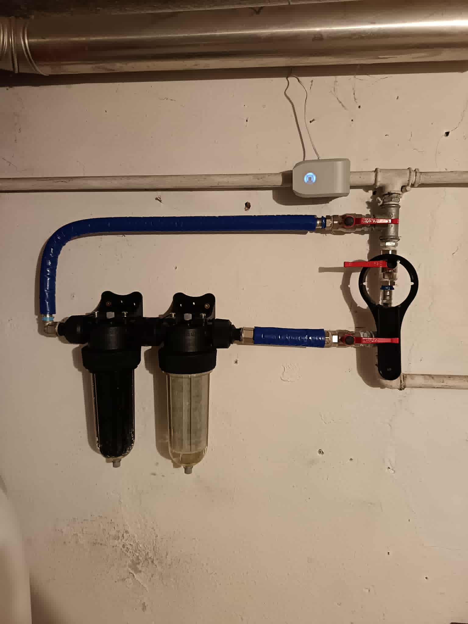 Montaža HydroFLOW s filtrom Cintropur v Kranju